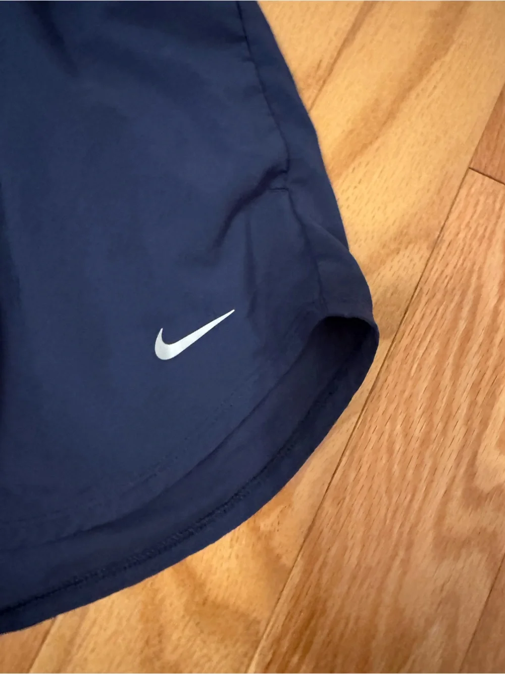 Nike Dri-Fit Navy Blue high waisted athletic shorts